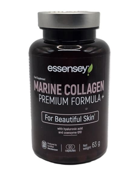 Essensey - Marine Collagen Premium Formula +, - 90 Caps – Essensey förpackning