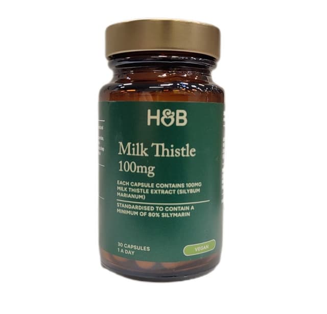 Holland & Barrett Milk Thistle 100mg – Holland & Barrett