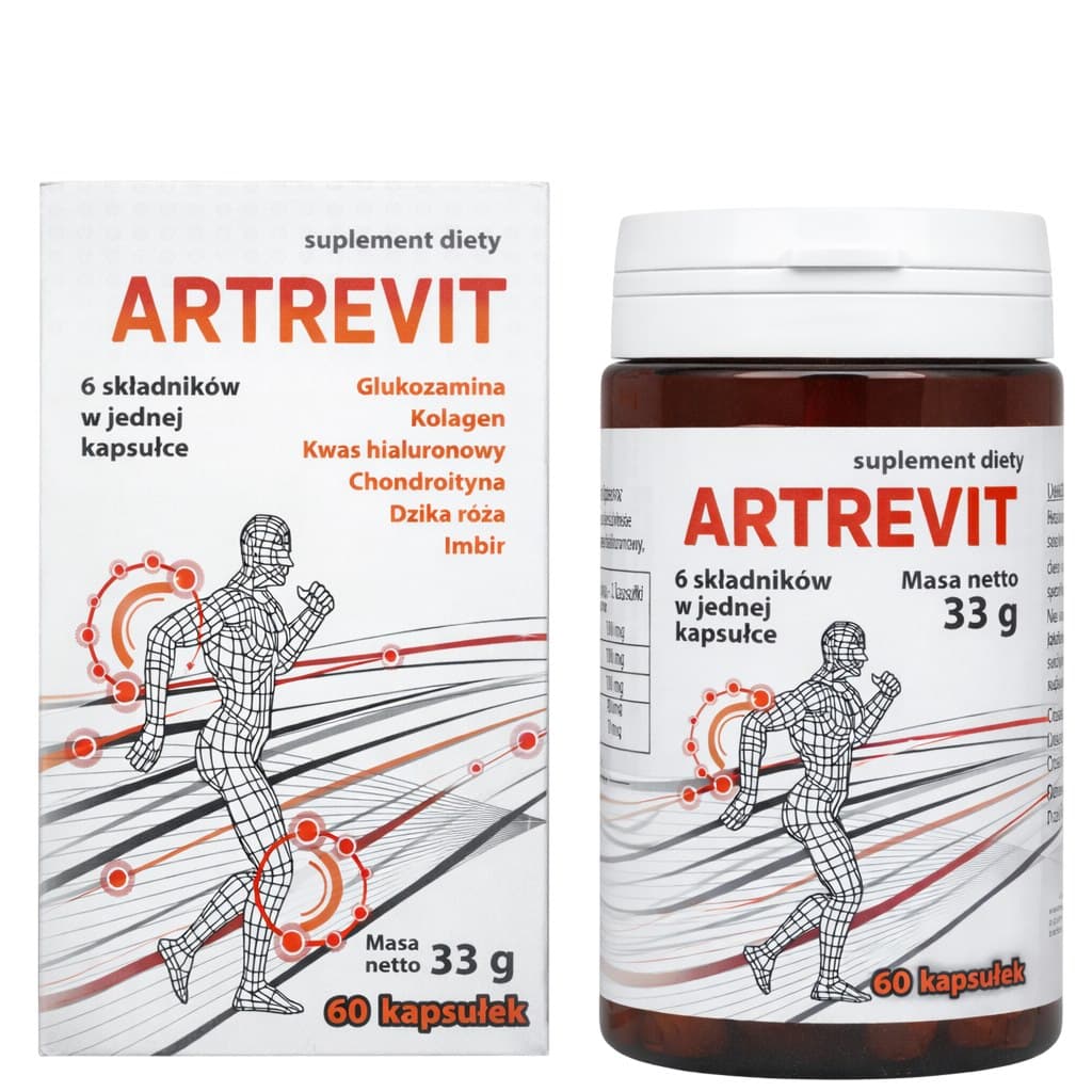 Artrevit - Joint Support - 60 Caps – Artrevit förpackning