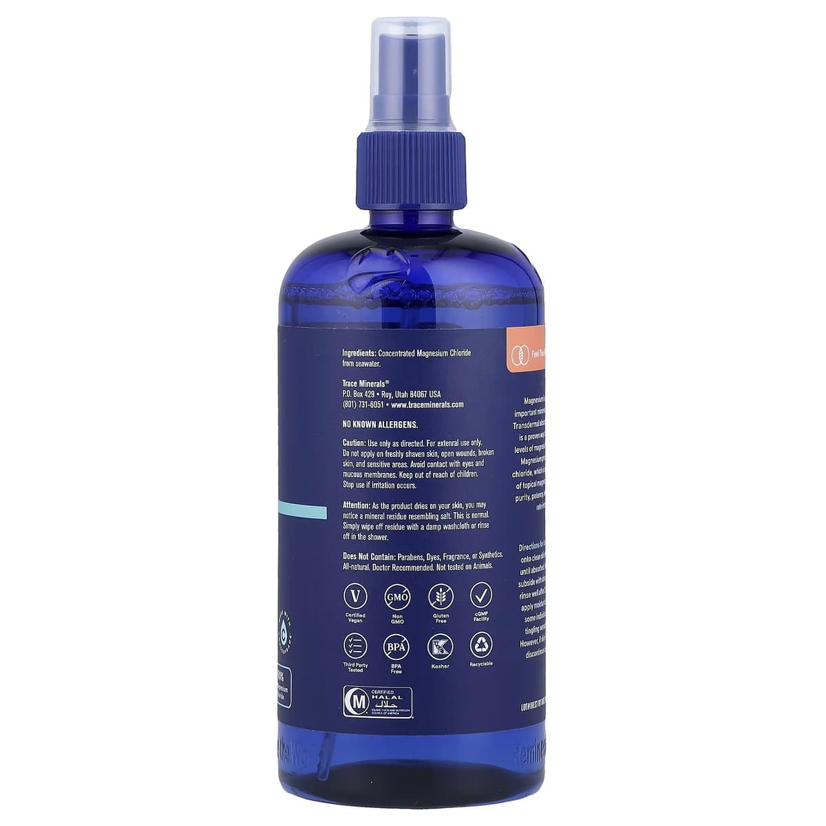Trace Minerals Pure Magnesium Oil - 237ml