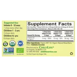 Child Life - Vitamin K2 Drops