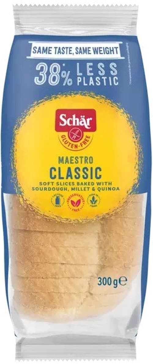 Schar - Maestro Classic - 300g – Schär pakkaus