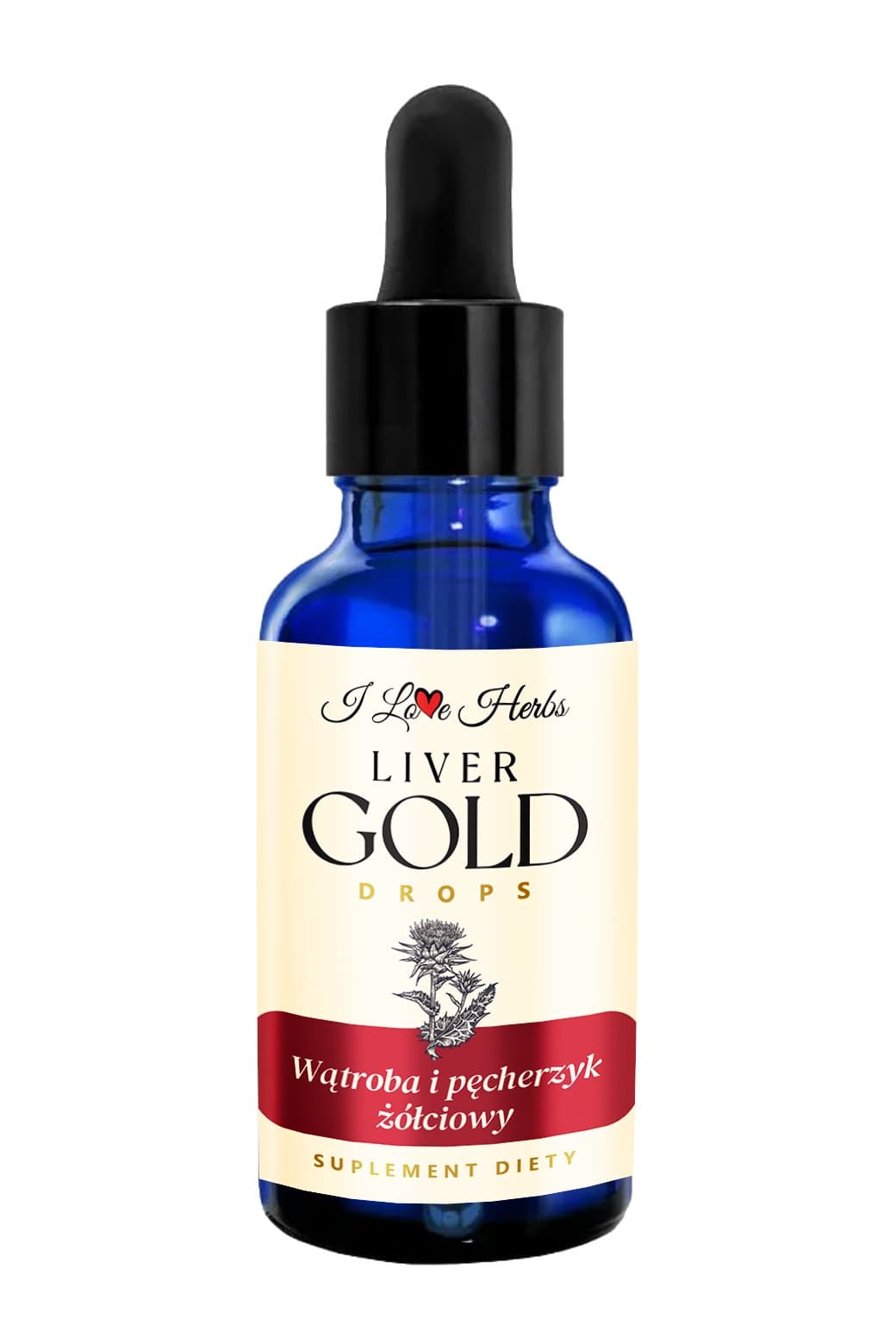 I Love Herbs - Liver Gold Drops - 50ml