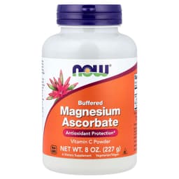 NOW Foods - Magnesium Ascorbate, Buffered Powder - 227g