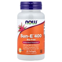 NOW Foods - Sun-E, 400IU - 60 Sgels
