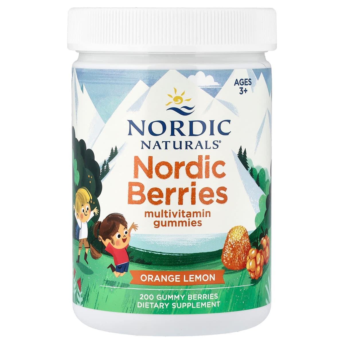 Nordic Naturals - Multivitamin Gummy Berries Original Smag - 200 Stk.
