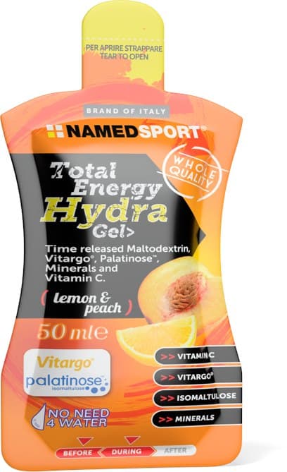 Named Sport - Total Energy Hydra Gel - 50 ml – Named Sport förpackning