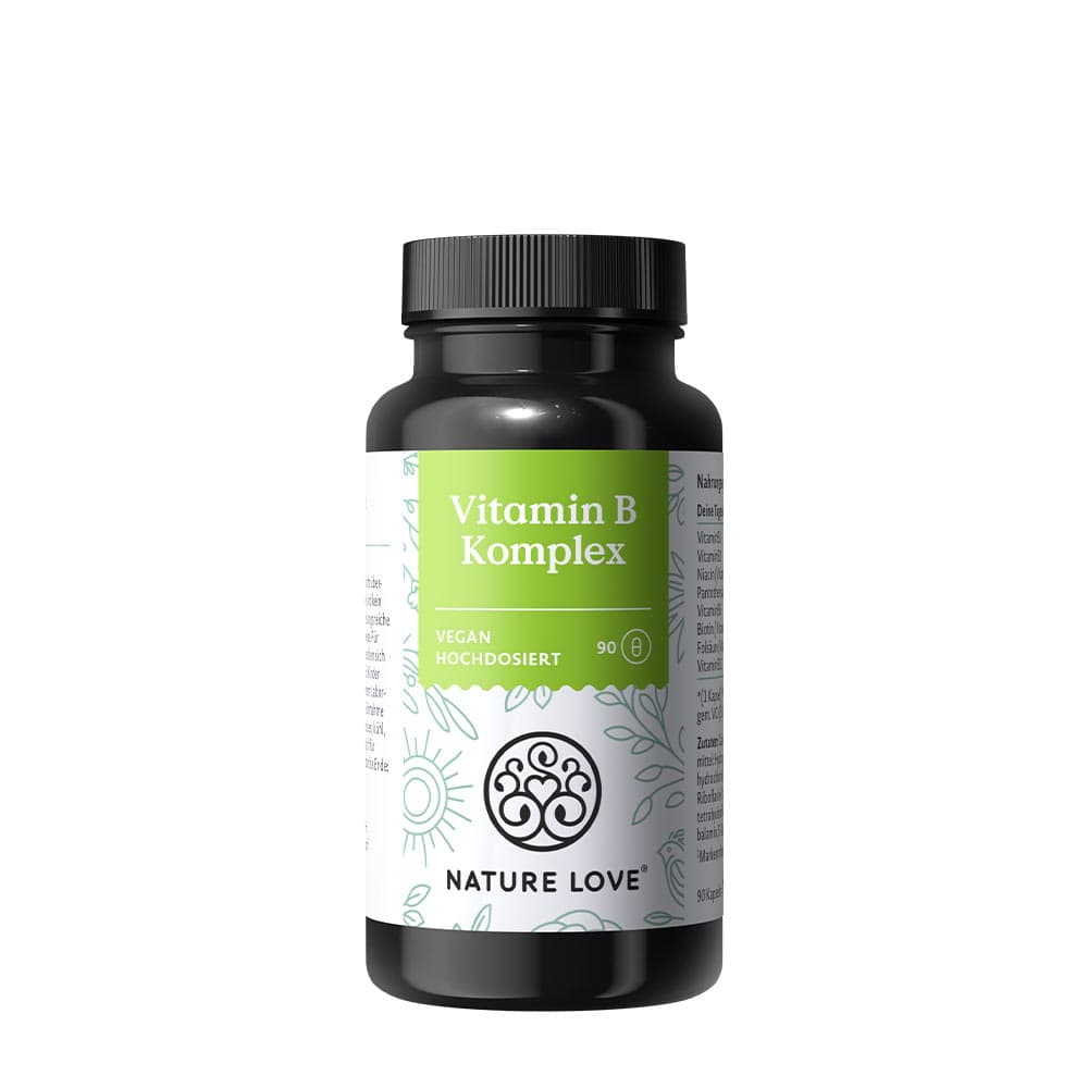 Nature Love - Vitamin B Complex - 90 Caps – Nature Love förpackning