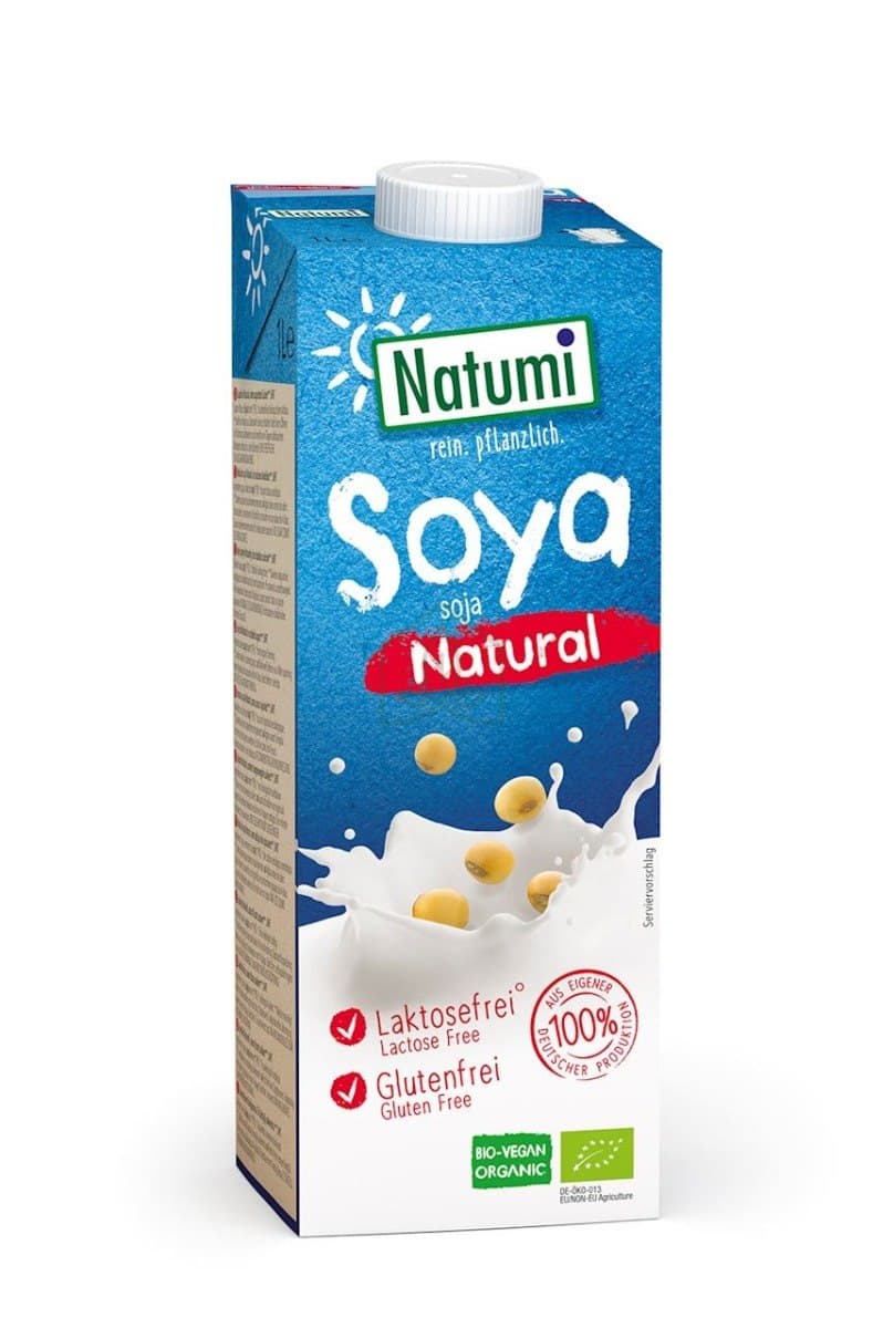 Natumi - Organic Soy Drink - 1l – Natumi förpackning