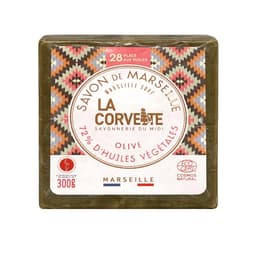 La Corvette - Marseille Sæbe 72% Oliven Ecocert 300g