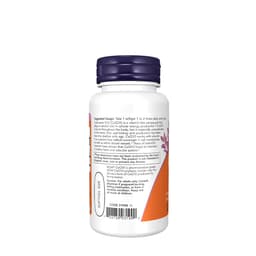 NOW Foods - CoQ10 With Vitamin E & Sunflower Lecithin - 30 Sgels