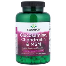 Swanson - Glucosamine, Chondroitin & MSM - 360 Mini-Tabs