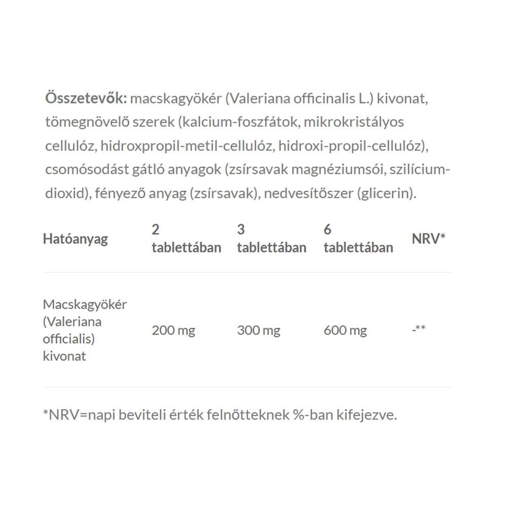 Jutavit - Valerian - 60 Tabs