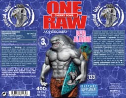 Zoomad Labs - One Raw Beta-Alanine, Cherry Bomb - 400g