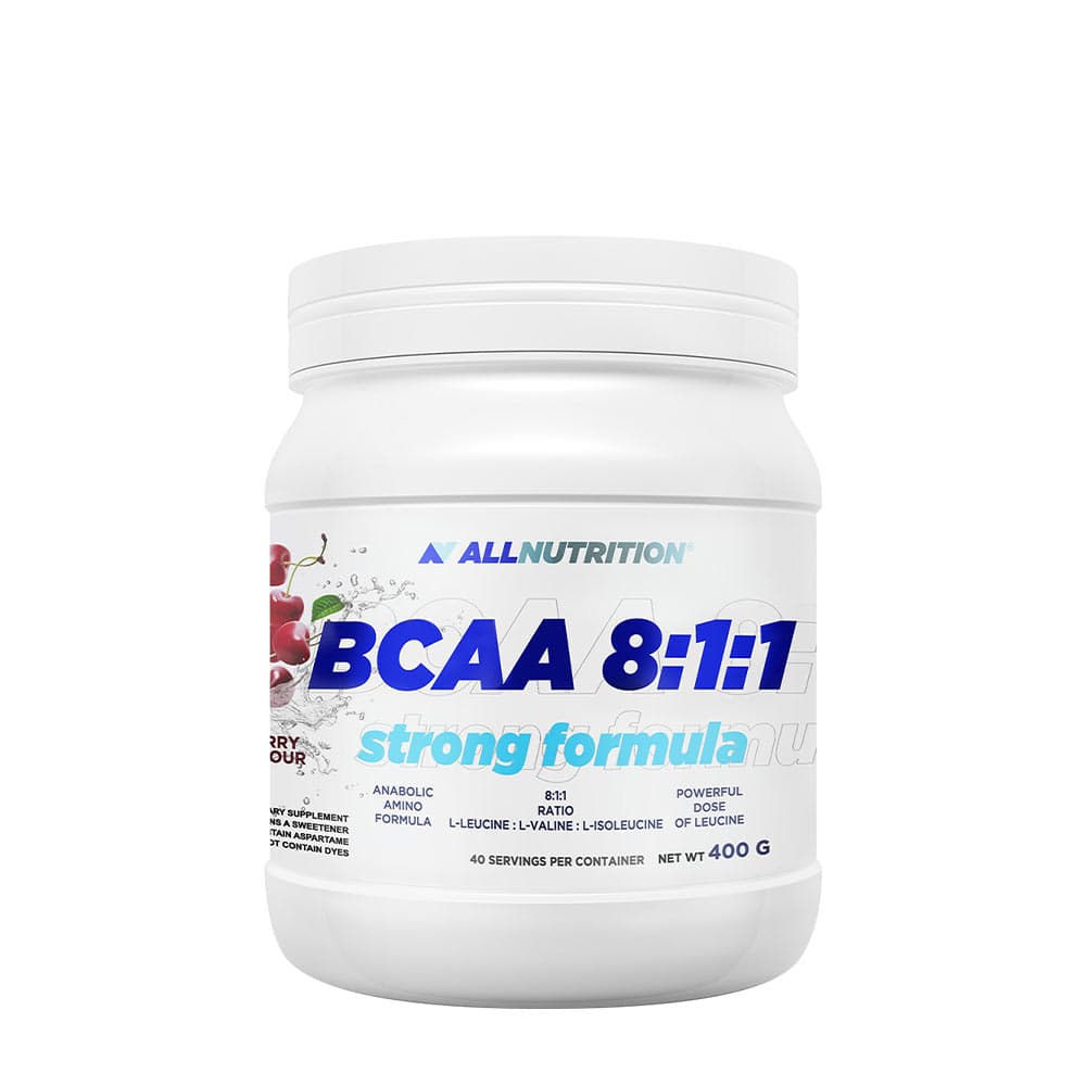 Allnutrition - BCAA 8:1:1 Strong Formula, Cherry - 400g – Allnutrition förpackning