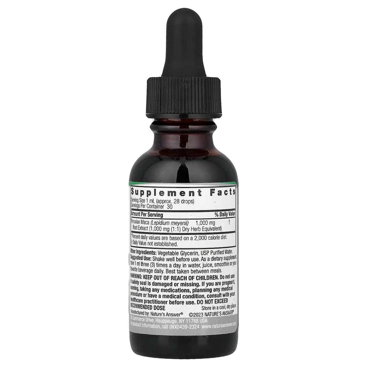 Nature's Answer - Maca Root - 30ml
