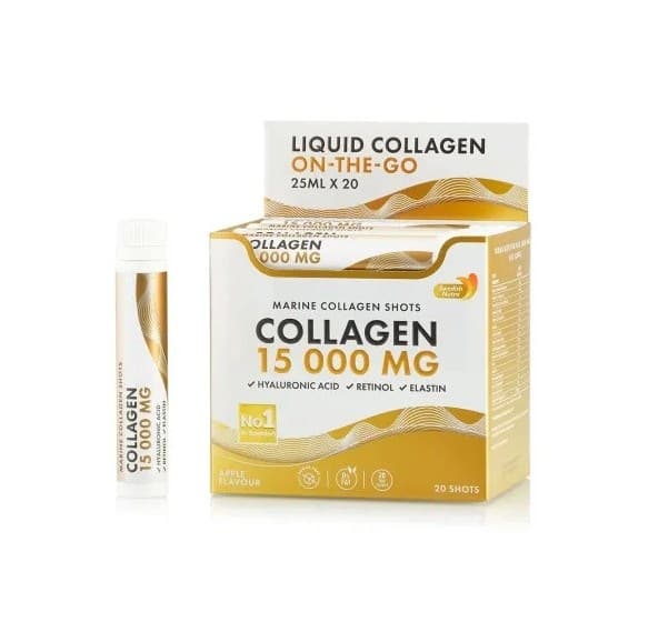 Swedish Nutra - Marine Collagen Shots 15000 mg – Swedish Nutra förpackning