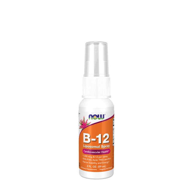 NOW Foods - Vitamin B12, liposomal spray - 59 ml – NOW Foods