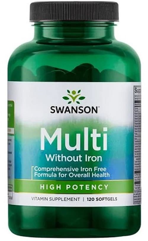 Swanson - Multi Without Iron - 120 Sgels