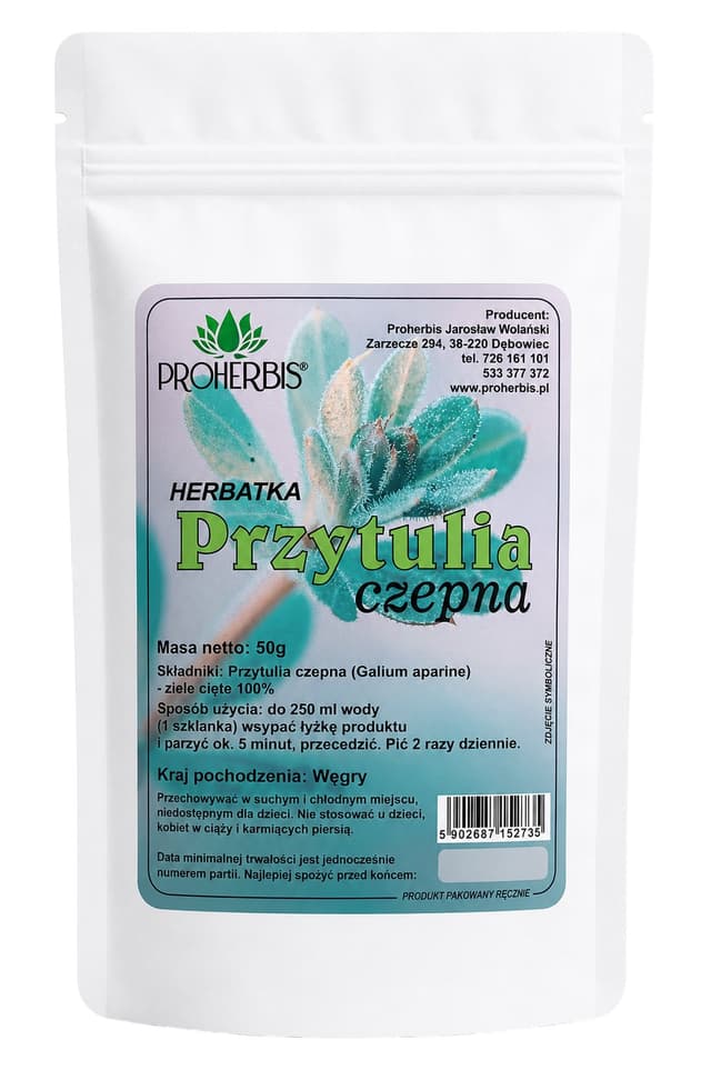 Proherbis - Cleavers Herb Tea - 50g – Proherbis