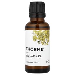Thorne - Vitamin D3+K2 Flydende - 30ml