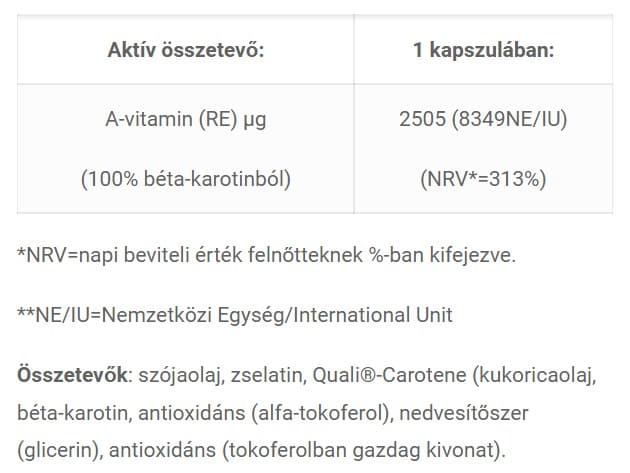 JutaVit - Betacaroten - 100 kapsler