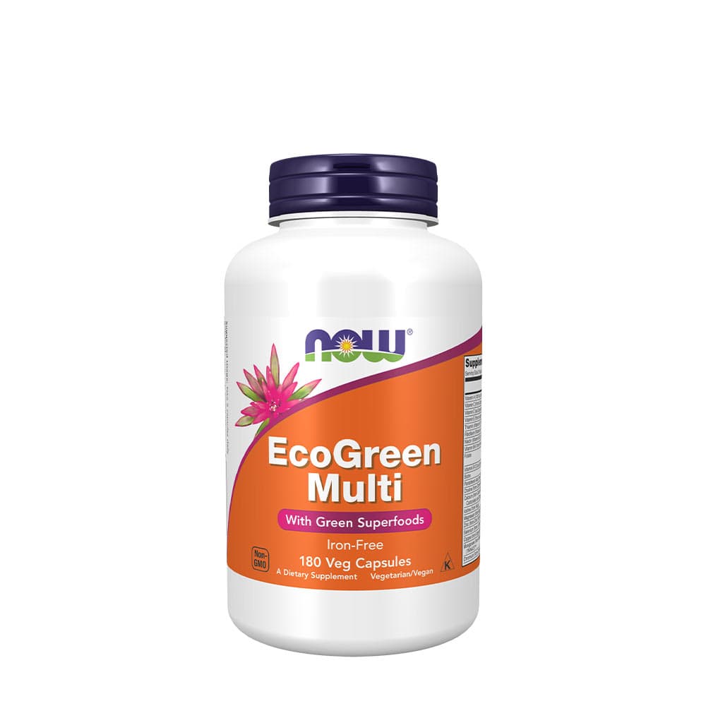 NOW Foods - EcoGreen Multi - 180 Veg Capsules