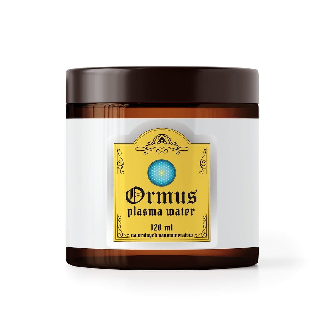 Ormus - Orme Plasma Water - 120ml – Ormus förpackning