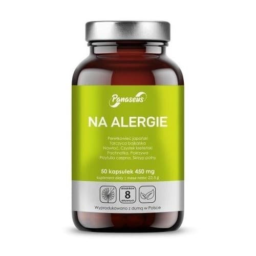 Panaseus - Allergy Relief - 50 Tabs – Panaseus förpackning