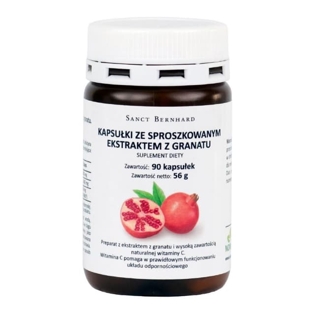 Kräuterhaus Sanct Bernhard - Pomegranate - 90 Caps – Kräuterhaus Sanct Bernhard