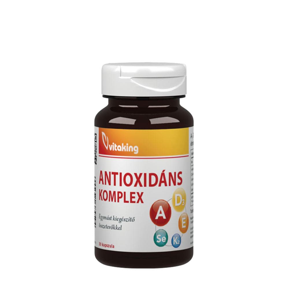 Vitaking - Antioxidant Complex - 30 Caps – Vitaking förpackning