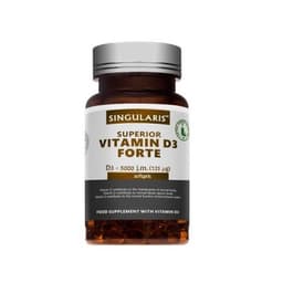 Singularis - Vitamin D3 Forte 60 Bløde Kapsler