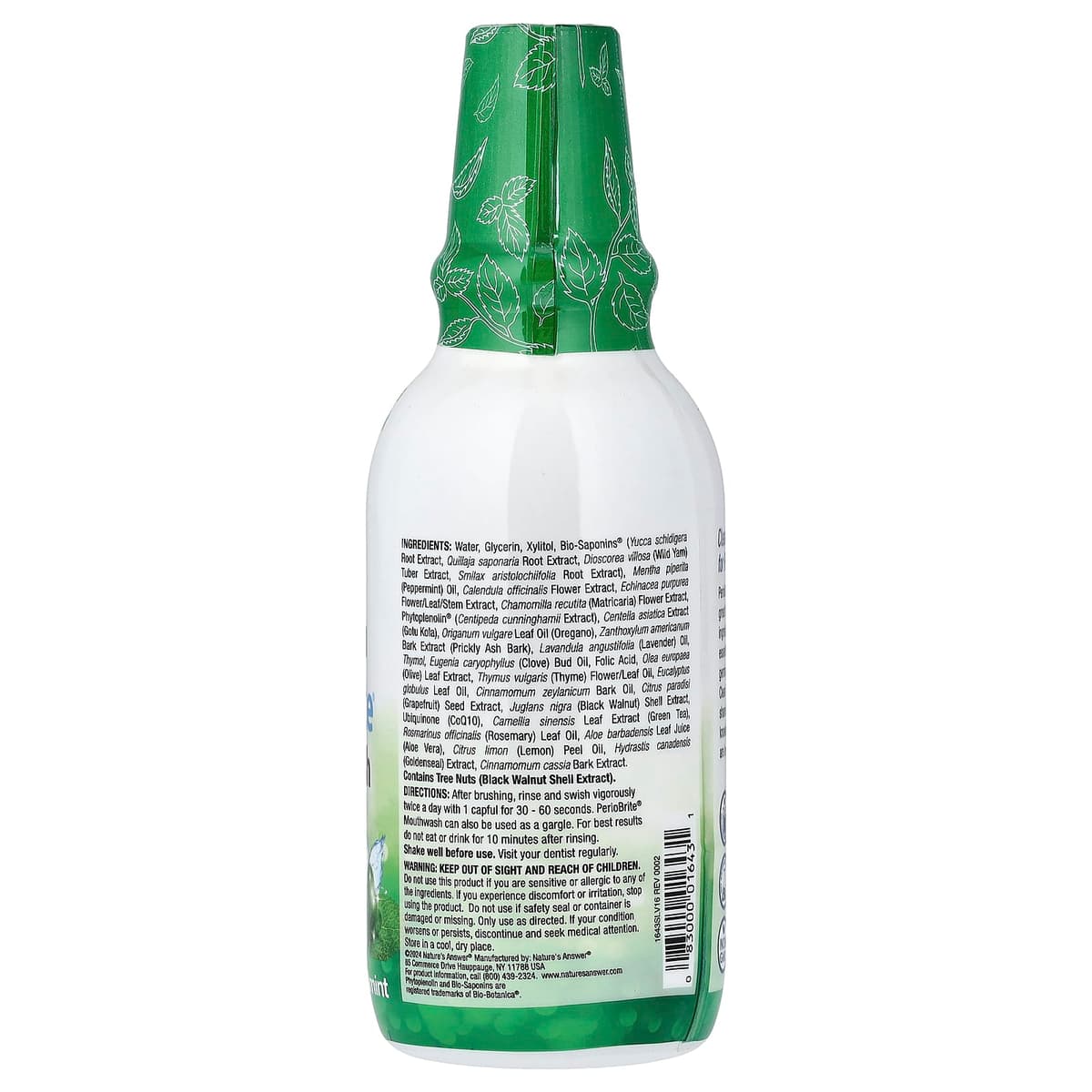 Nature's Answer - PerioBrite Mouthwash - 480 mL