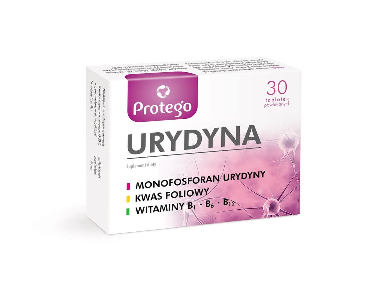 Protego - Urydyna - 30 tablets – Protego förpackning