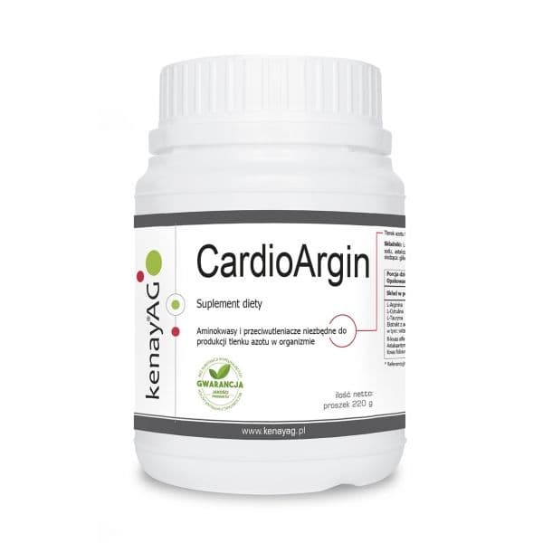 Kenay - Cardioargin - 220g – Kenay förpackning