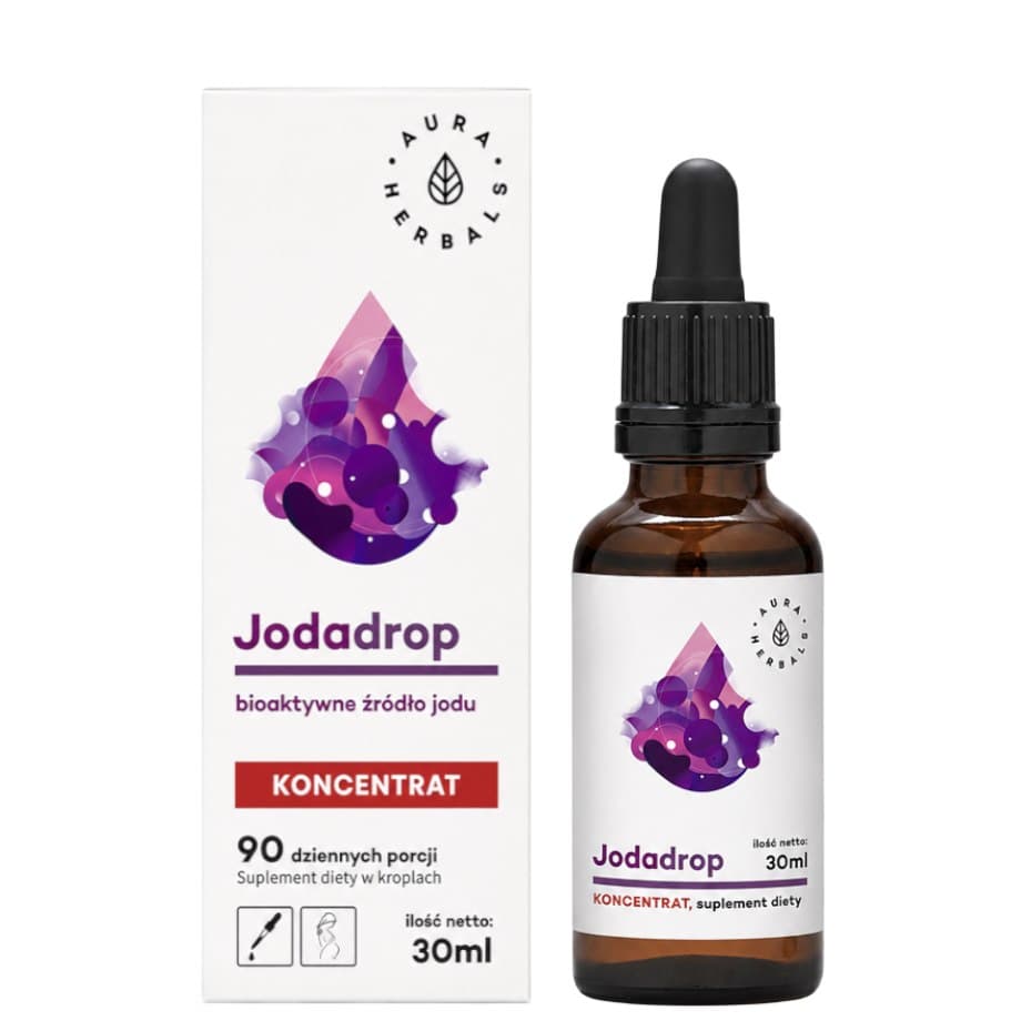 Aura Herbals Bioactive Iodine Source – Aura Herbals förpackning