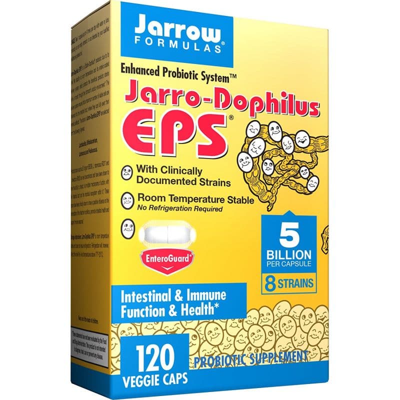 Jarrow Formulas - Jarro-Dophilus EPS - 120 Veggie Capsules – Jarrow Formulas förpackning