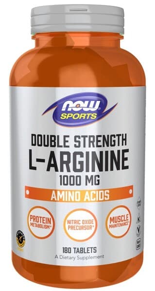 Now Foods - L-Arginine – NOW Foods förpackning