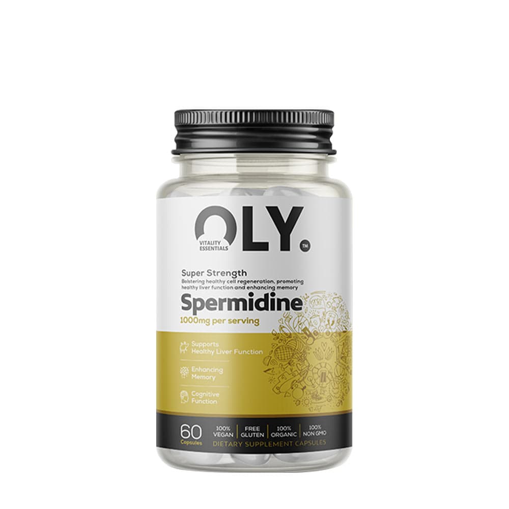 Oly - Spermidiini - Supervoima - 60 kapselia – Oly packaging