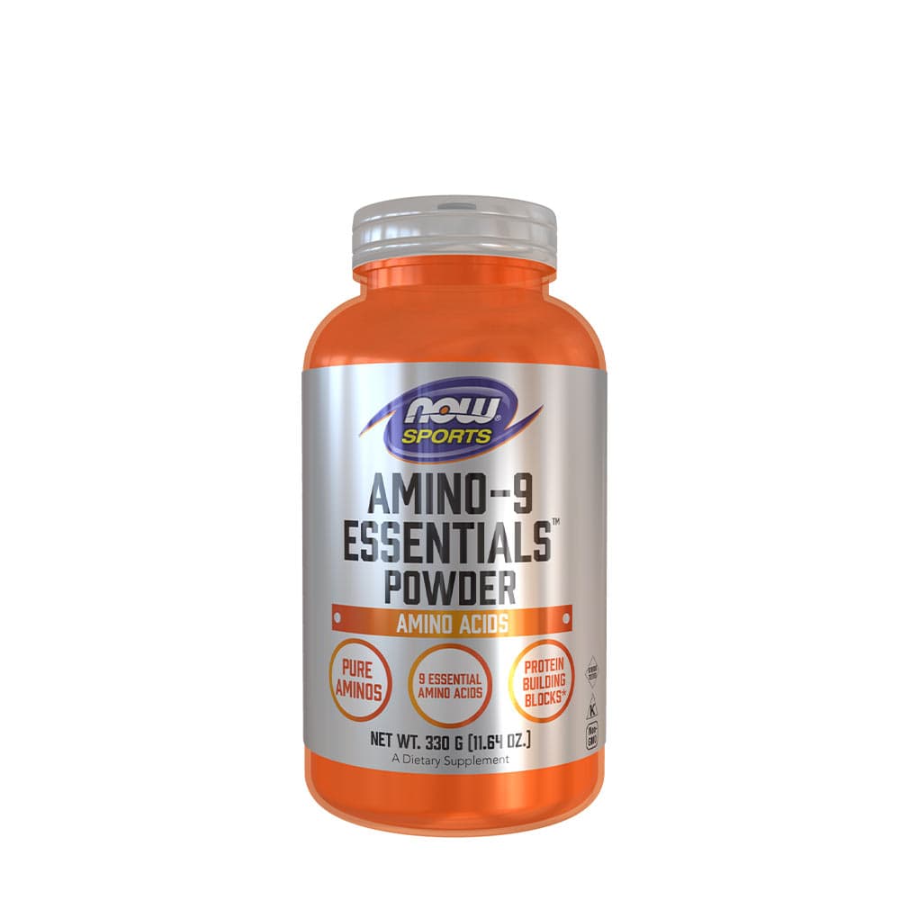 Now Foods - Amino-9 Essentials - 330g – NOW Foods förpackning