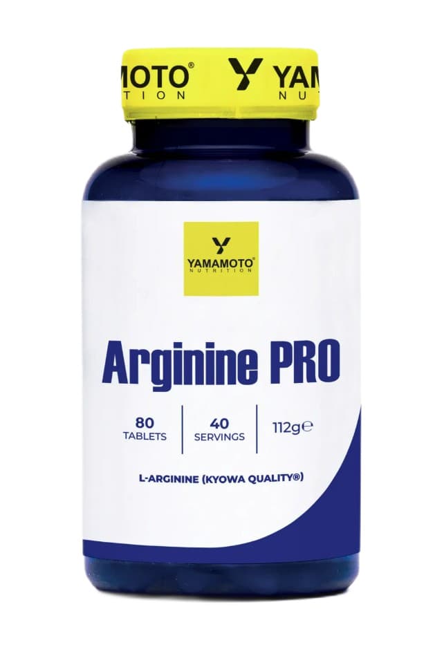 Yamamoto Research - Arginine Pro - 80 Tabs – Yamamoto Research förpackning