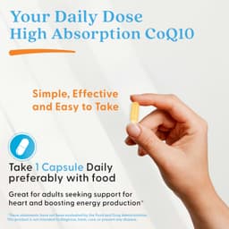 Doctor's Best - High Absorption CoQ10 with Bioperine 200mg - 60 Capsules