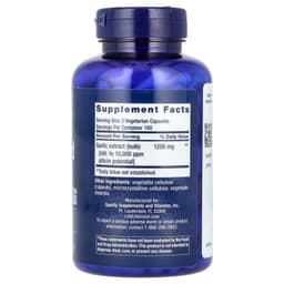Life Extension - Optimized Garlic - 200 Vcaps