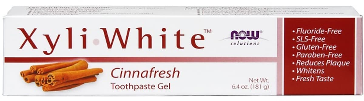 NOW Foods - XyliWhite Toothpaste Gel – NOW Foods förpackning