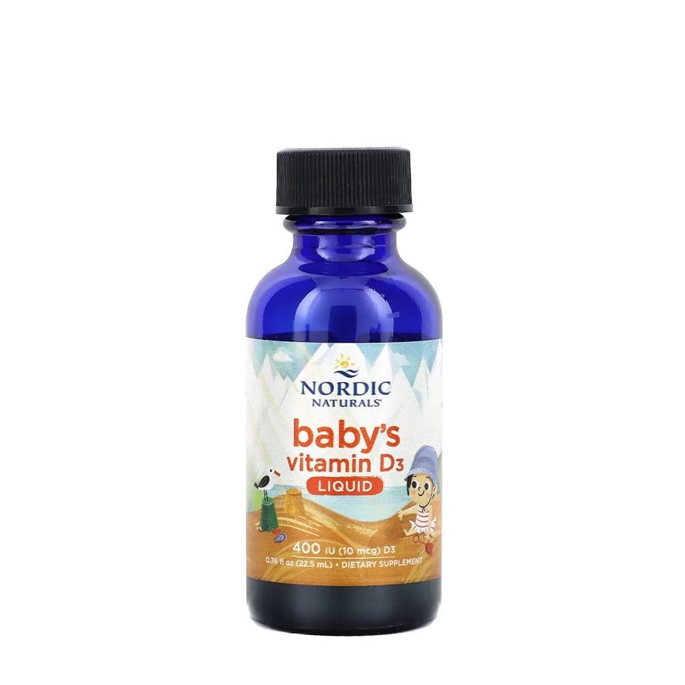 Nordic Naturals - Baby'S Vitamin D3, 400IU - 22.5ml.