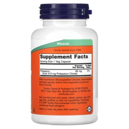 Now Foods - Potassium Citrate, 99mg - 180 Vcaps
