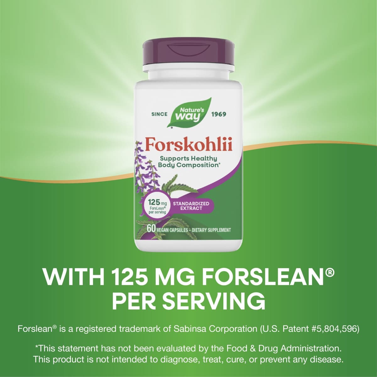 Nature'S Way - Forskohlii - 60 Caps