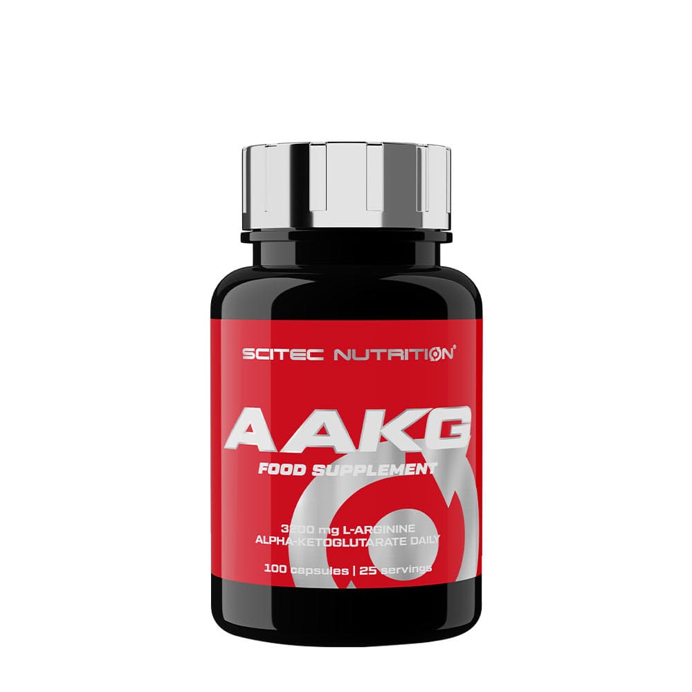 Scitec Nutrition - AAKG - 100 Caps – Scitec Nutrition förpackning