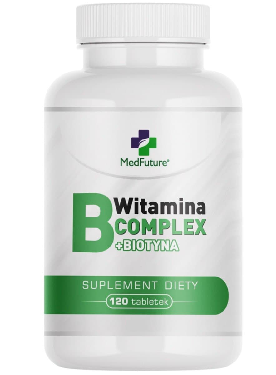 MedFuture - Vitamin B Complex + Biotin – MedFuture förpackning