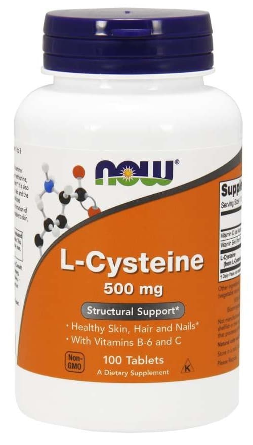 NOW Foods - L-Cysteine - Amino Acid Support – NOW Foods förpackning